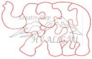 Kinderpuzzle Elefant Kinderpuzzle Elefant